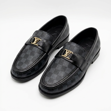 Royal Black Most Viral Horsebit Loafers – Luxury Dress Shoes