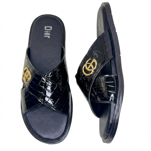 Men’s Casual Slide Sandals – Premium Comfort Slippers